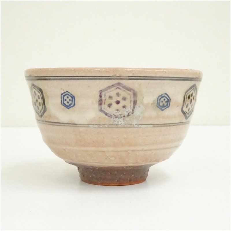 Tea Utensils Colored hexagon pattern ceremony Matcha Stylish tableware Retro