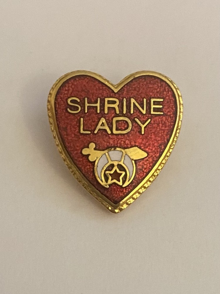 Shrine Lady Lapel Pin P184