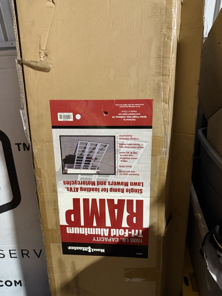 1500lbs Tri-Fold Loading Ramps for ATV/UTV/Motorcycles/Lawn Mowers/Trailers