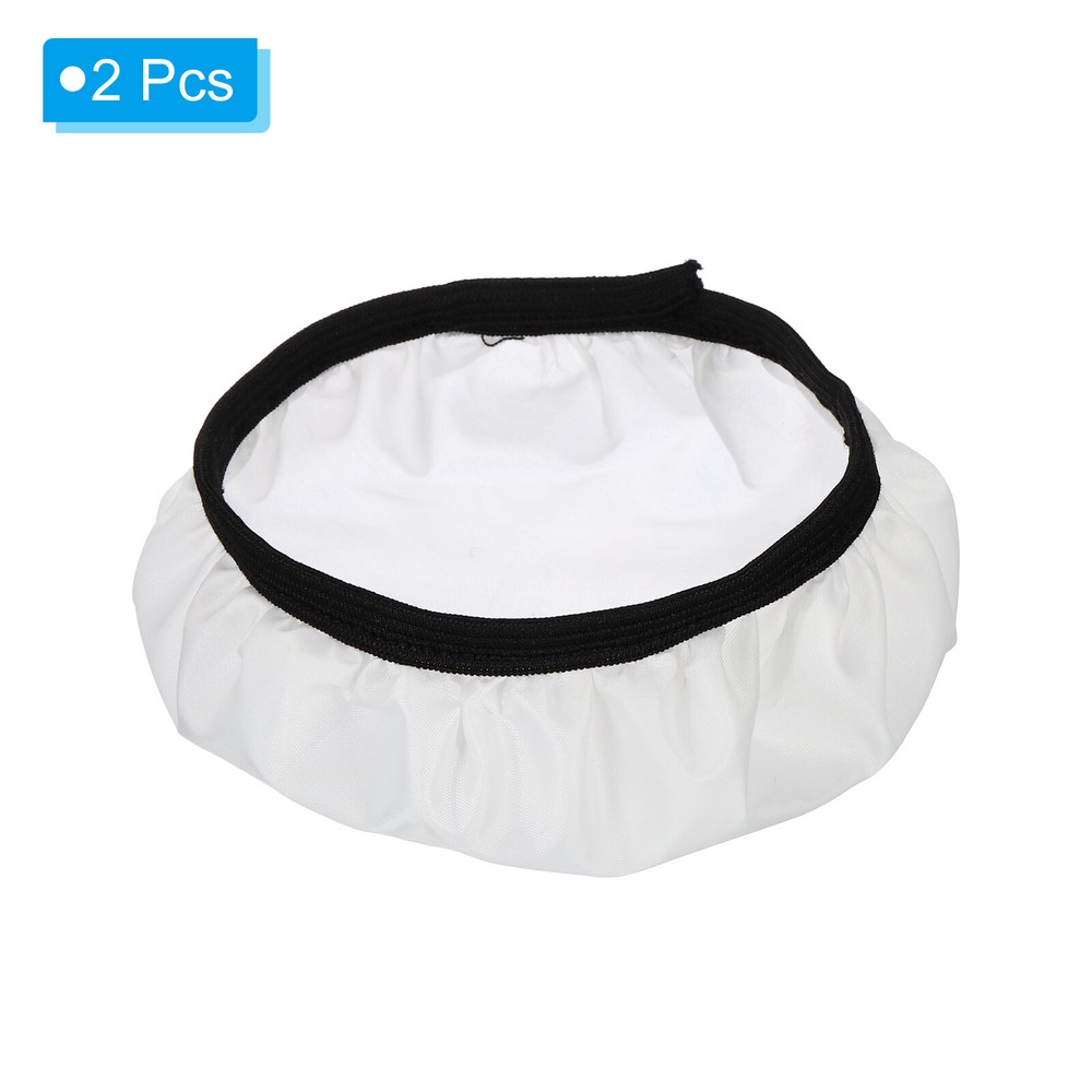 2pcs 7" 18cm Soft Diffuser Lamp Cover Light Strobe Reflector Lamp Sock White