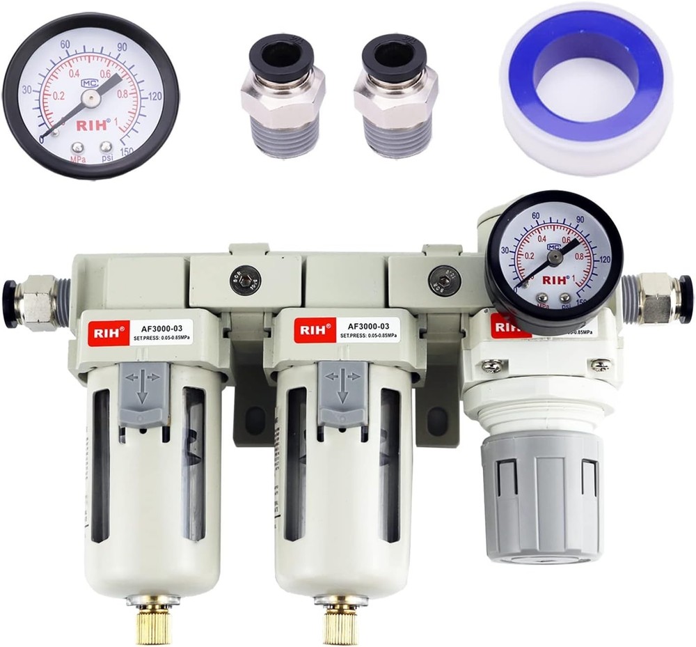 Air Compressor Water Separator with Semi-Auto Drain