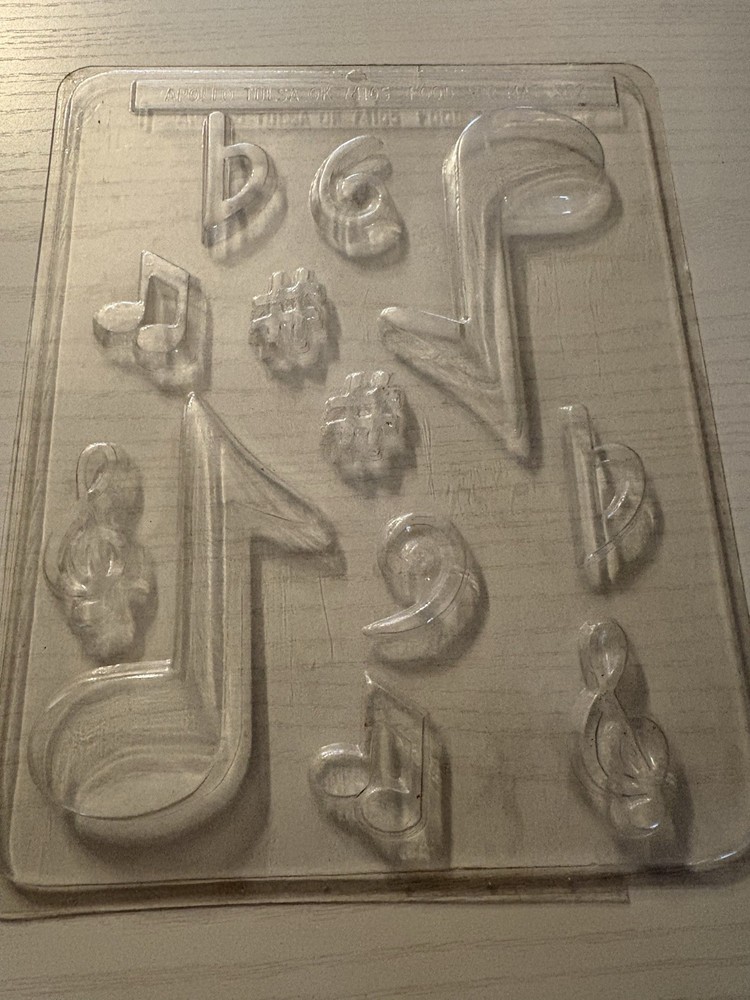 Musical Notes Chocolate Mold Free Shipping