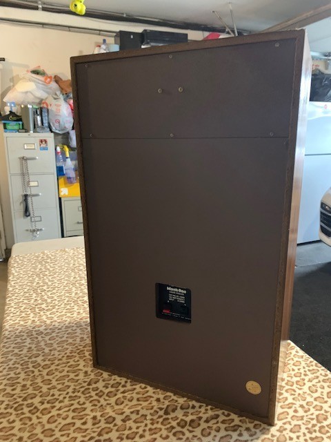 Realistic Mach One 3 Way Liquid Cooled Speakers/ Fully working Tested.