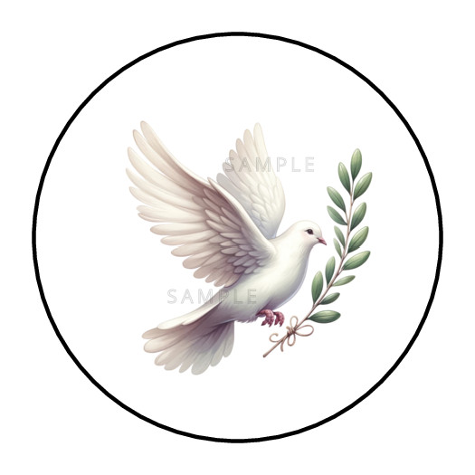 Dove stickers labels tags envelope seals