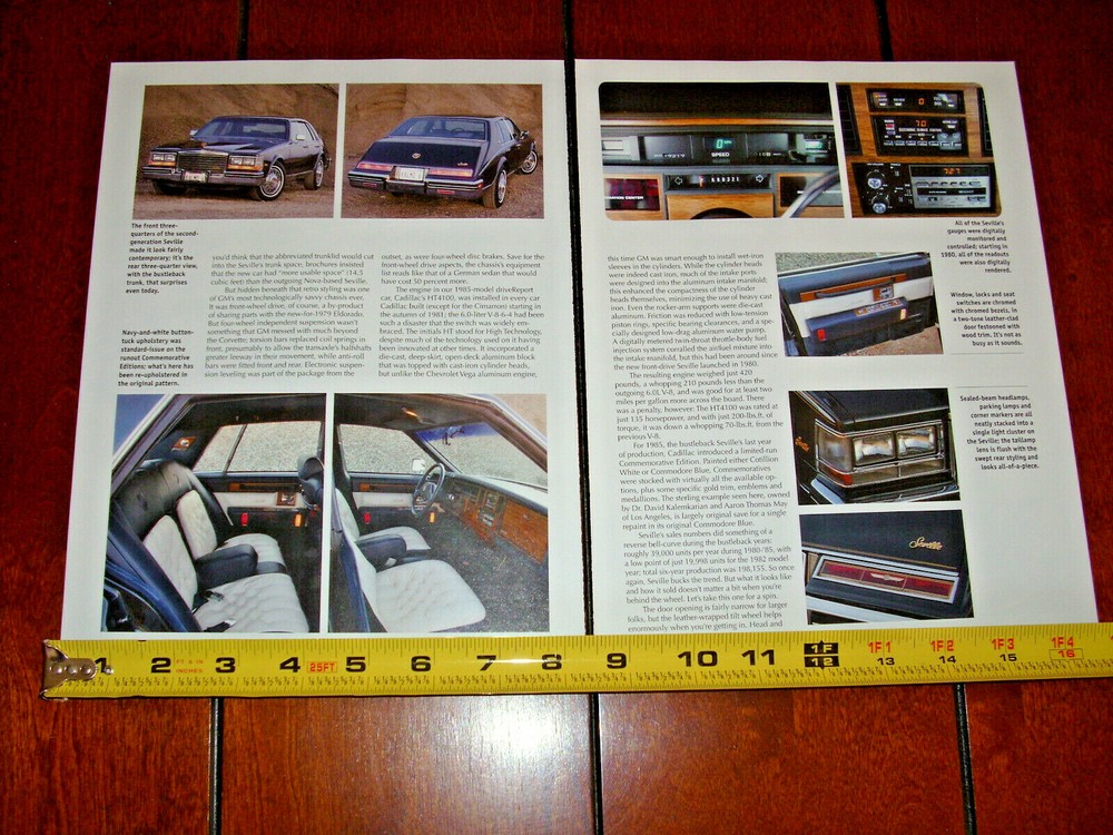 1985 CADILLAC SEVILLE ORIGINAL 2010 ARTICLE
