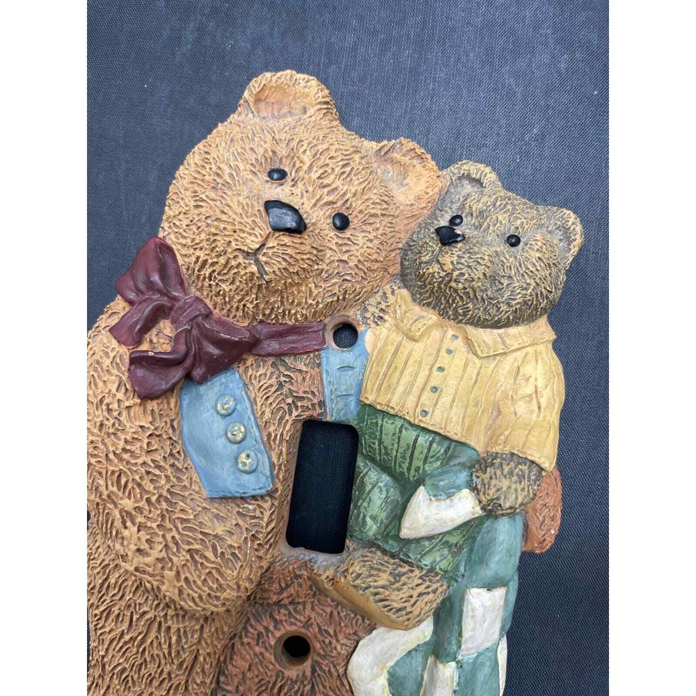 Boyd's Bear Light Switch Plate Cover Teddy Bears