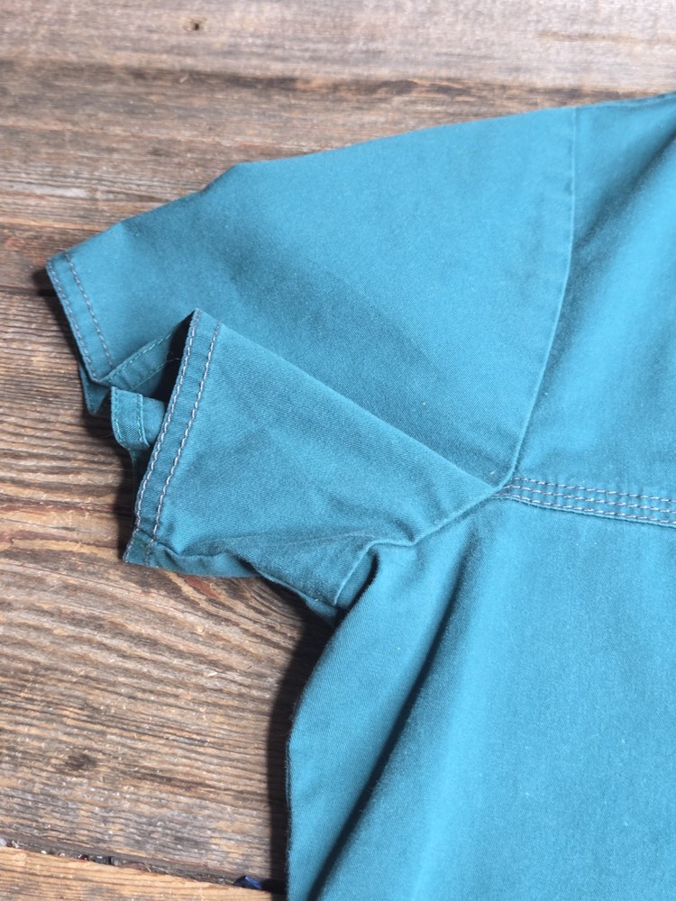 Dickies Size Small Womens Green Scrub Top