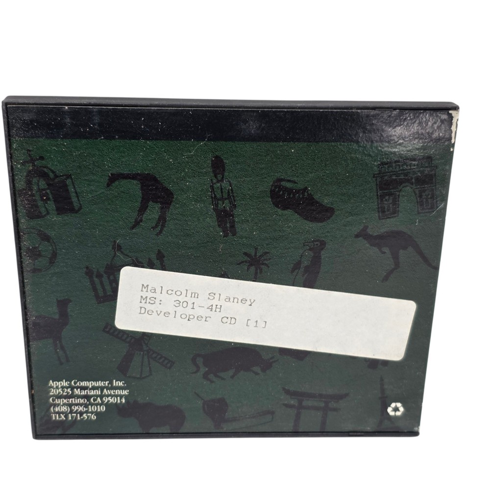 1993 Apple Developer CD “System Software Edition” Oct Vintage Mac Scratch-Free