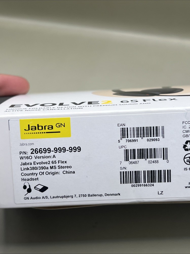 Jabra Evolve2 65 Flex - Link380a MS Stereo