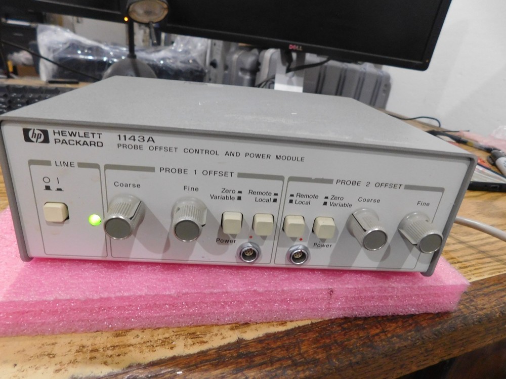 Hewlett Packard Model: 1143A Probe Offset Control and Power Module with Manual