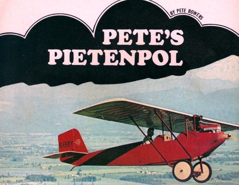 PIETENPOL AIR CAMPER PLAN + CONSTRUCTION ARTICLE for 60" Span RC Model Airplane