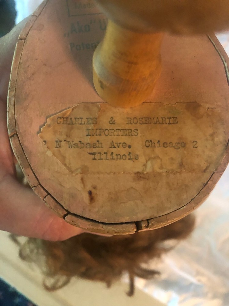 vintage german practice head