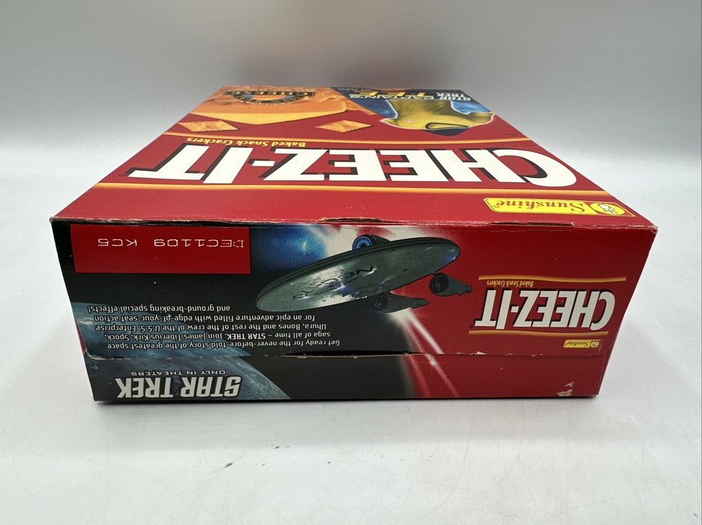 CHEEZ-IT Box Star Trek Captain’s Tee Offer 2009