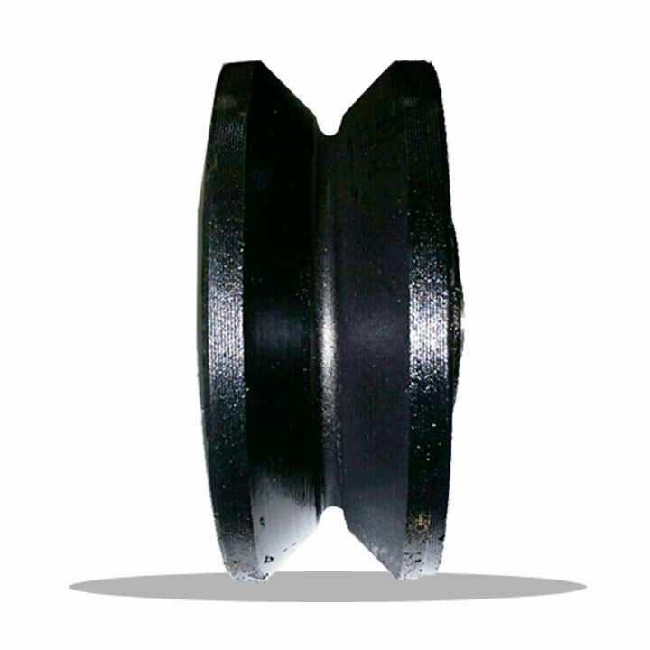 4" V-Groove Wheel - 400 lbs capacity