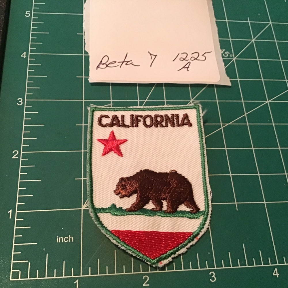 VTG Voyager CALIFORNIA with Bear Sew On Patch