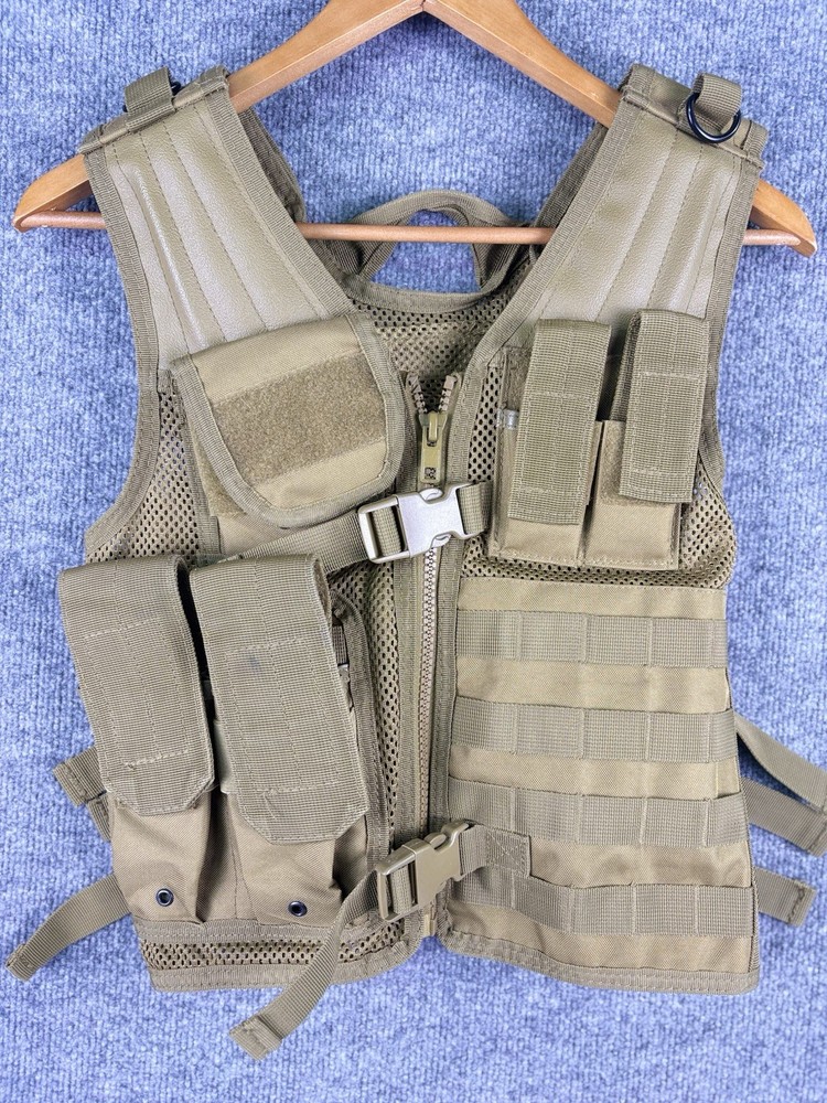 Rothco Molle Modular Vest Coyote Brown Adjustable