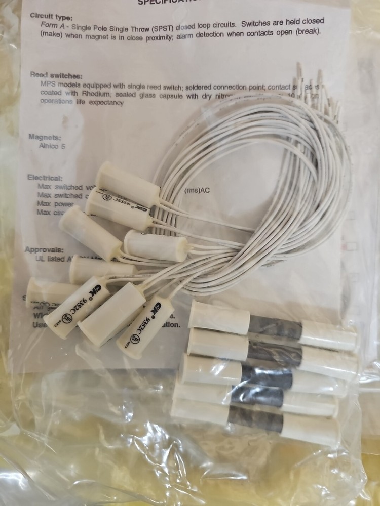 (10 pcs) C&K Systems Magnetic Contacts MPS-8
