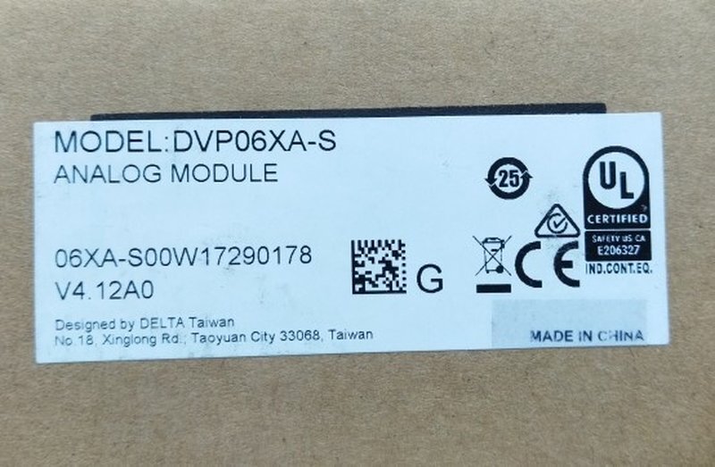 1PC New Delta DVP06XA-S PLC Module In Box Free Ship DVP06XAS #US