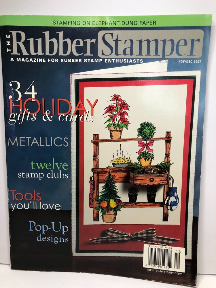 THE RUBBER STAMPER Magazine 2006 & 2007 - 9 Issues