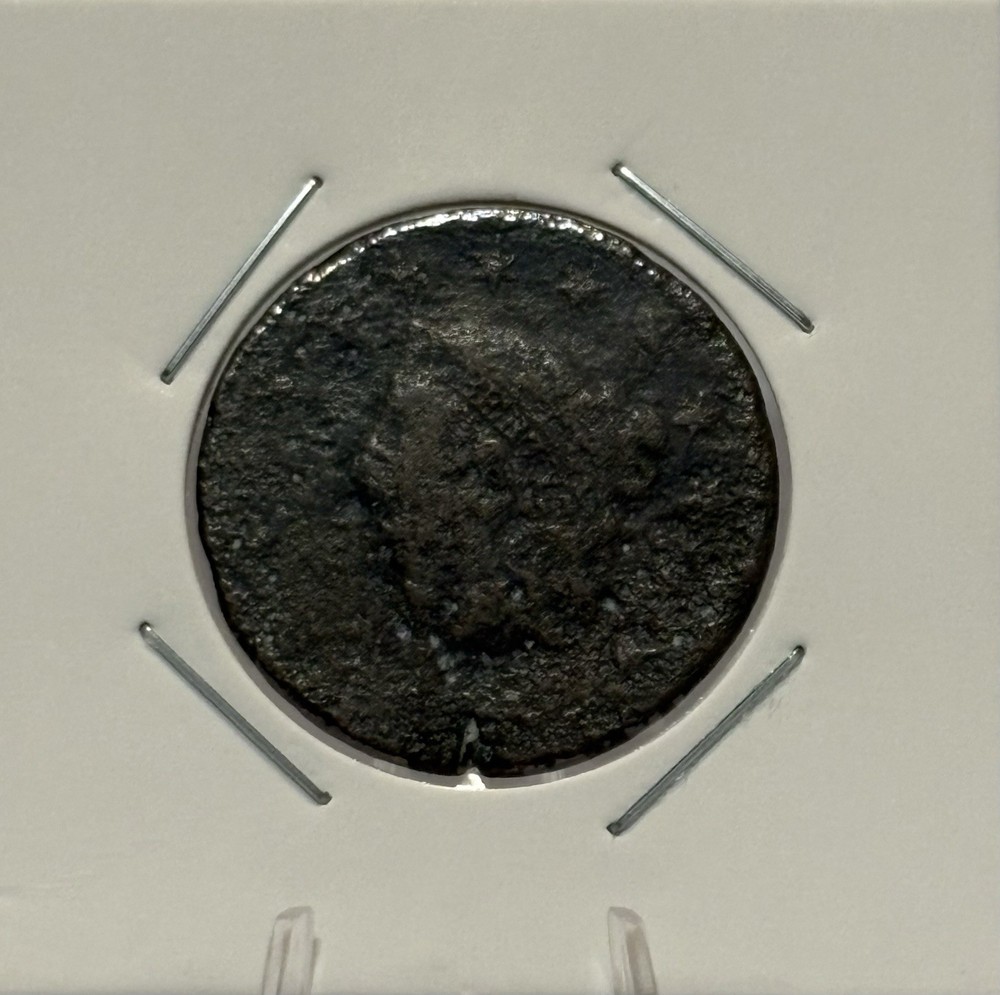Coronet Head Large Cent, Nice Details! 🔥