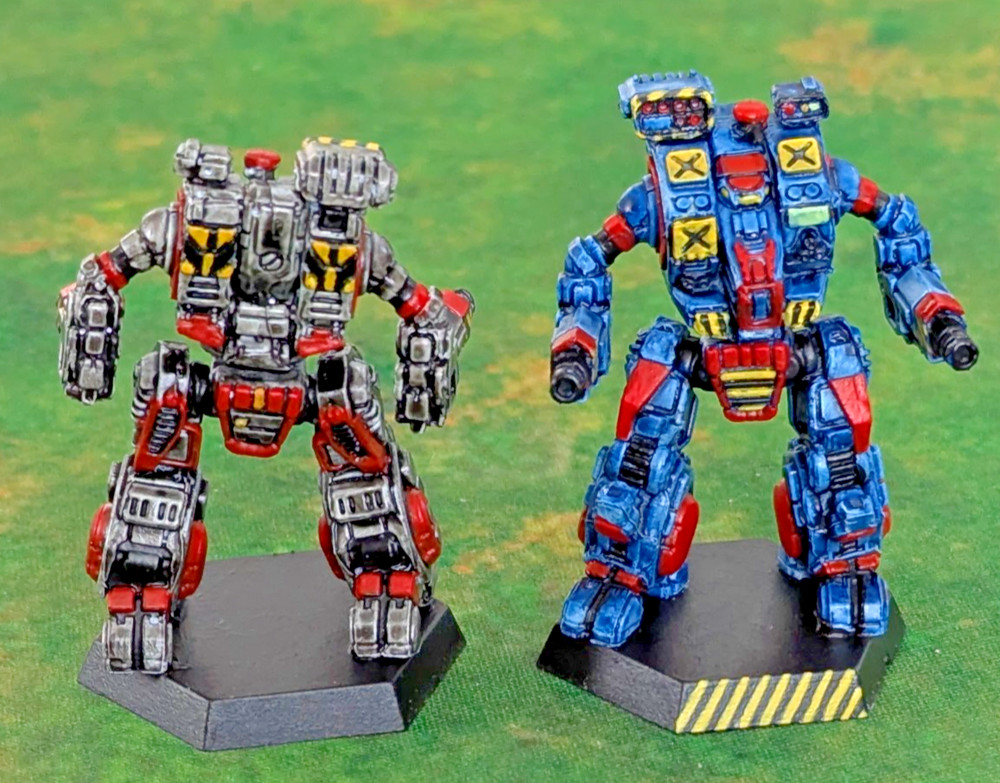 (2) BATTLETECH | HELLBRINGER (Loki) | Clan OmniMech | Catalyst Games PRO-PAINTED