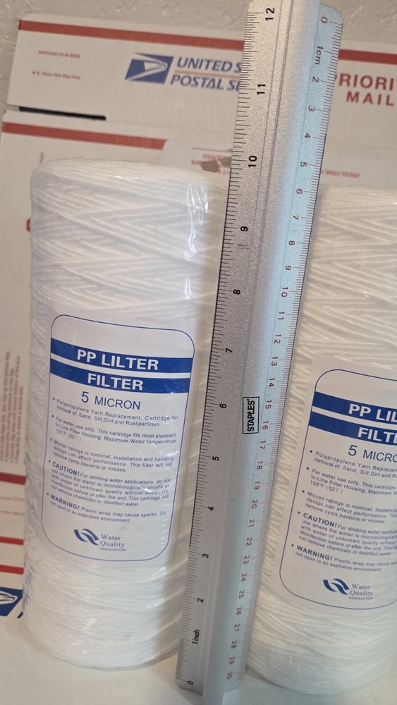 PP Lilter Replacement Filter 5 Micron 10" 4.5 Water Quality