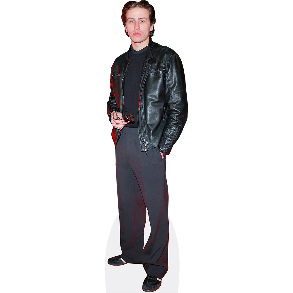 Mattia Carrano (Leather Jacket) Mini Size Cutout