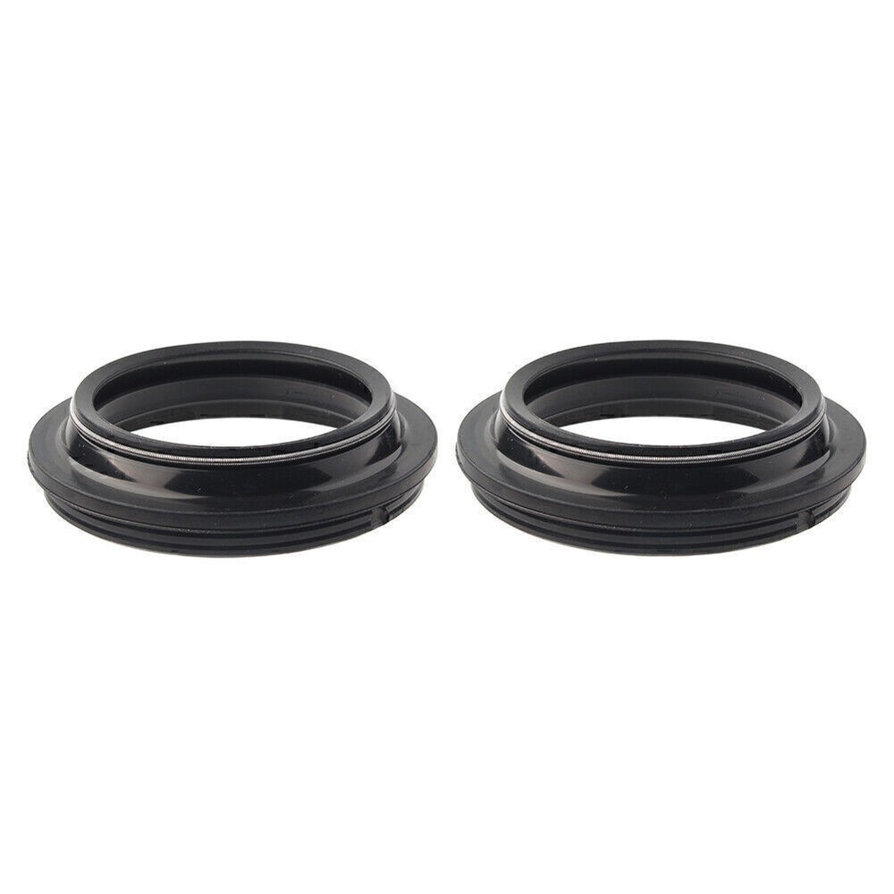 2PCS Front 48X60MM Fork Damper Shock Absorber Dust Seals Motorcycle