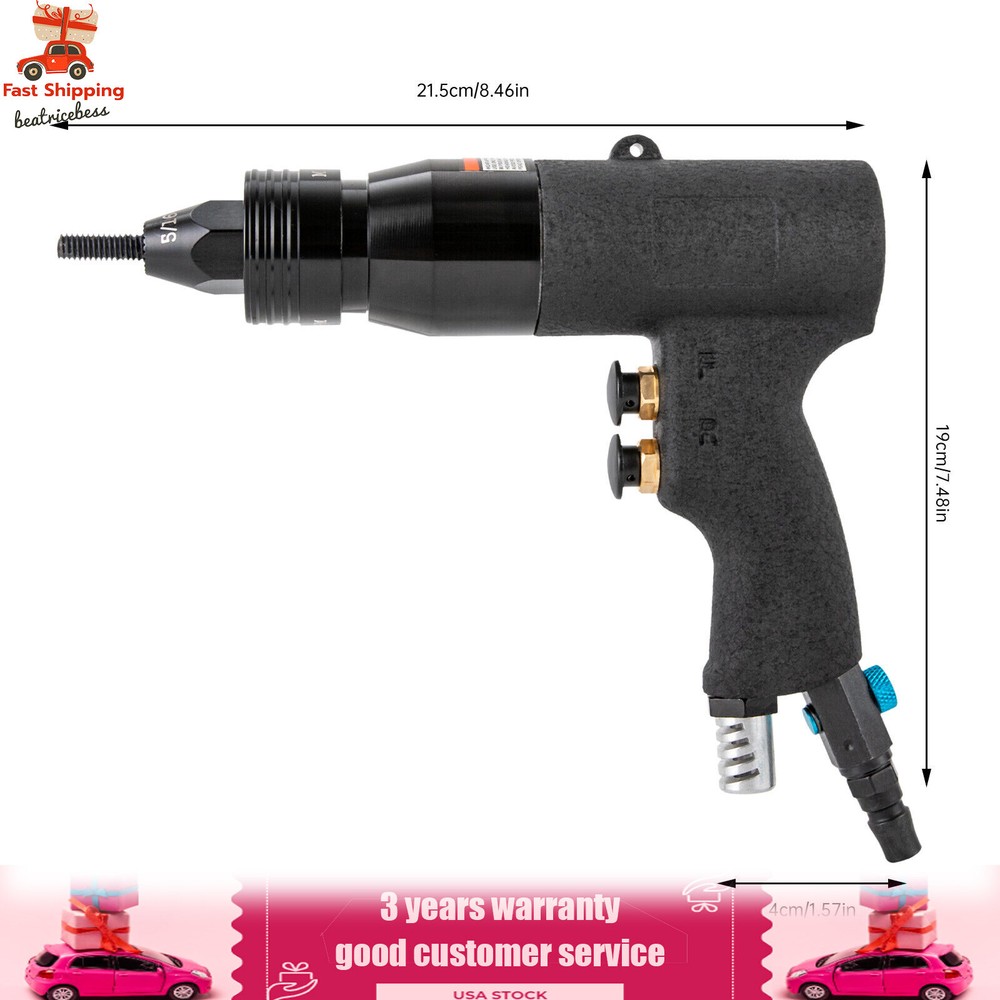 Pneumatic Rivet Nut Gun Rivet Nut Pull Setter Tool Professional Riveting Machine