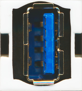 USB 3.0 A Coupler Keystone White