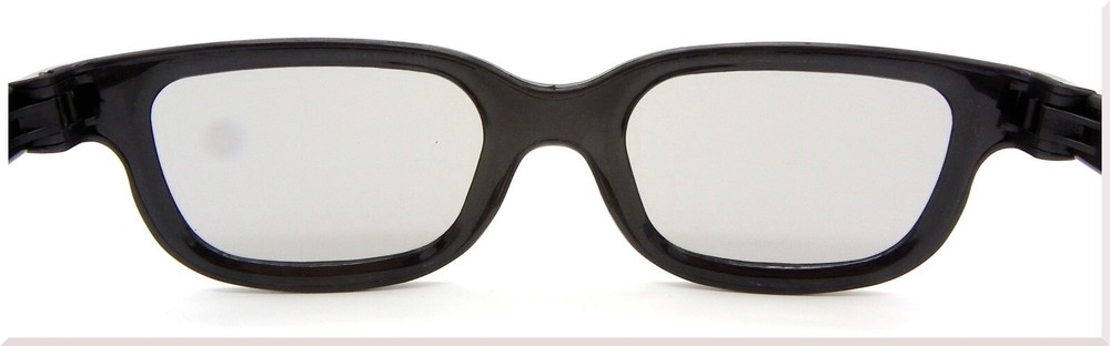 Black Stereoscopic 3D Glasses Original Real D With Package FP AB-12