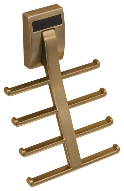 TAG Hardware Premium Space Saving Eight Tie Storage Hook Cleat Mount Organize...