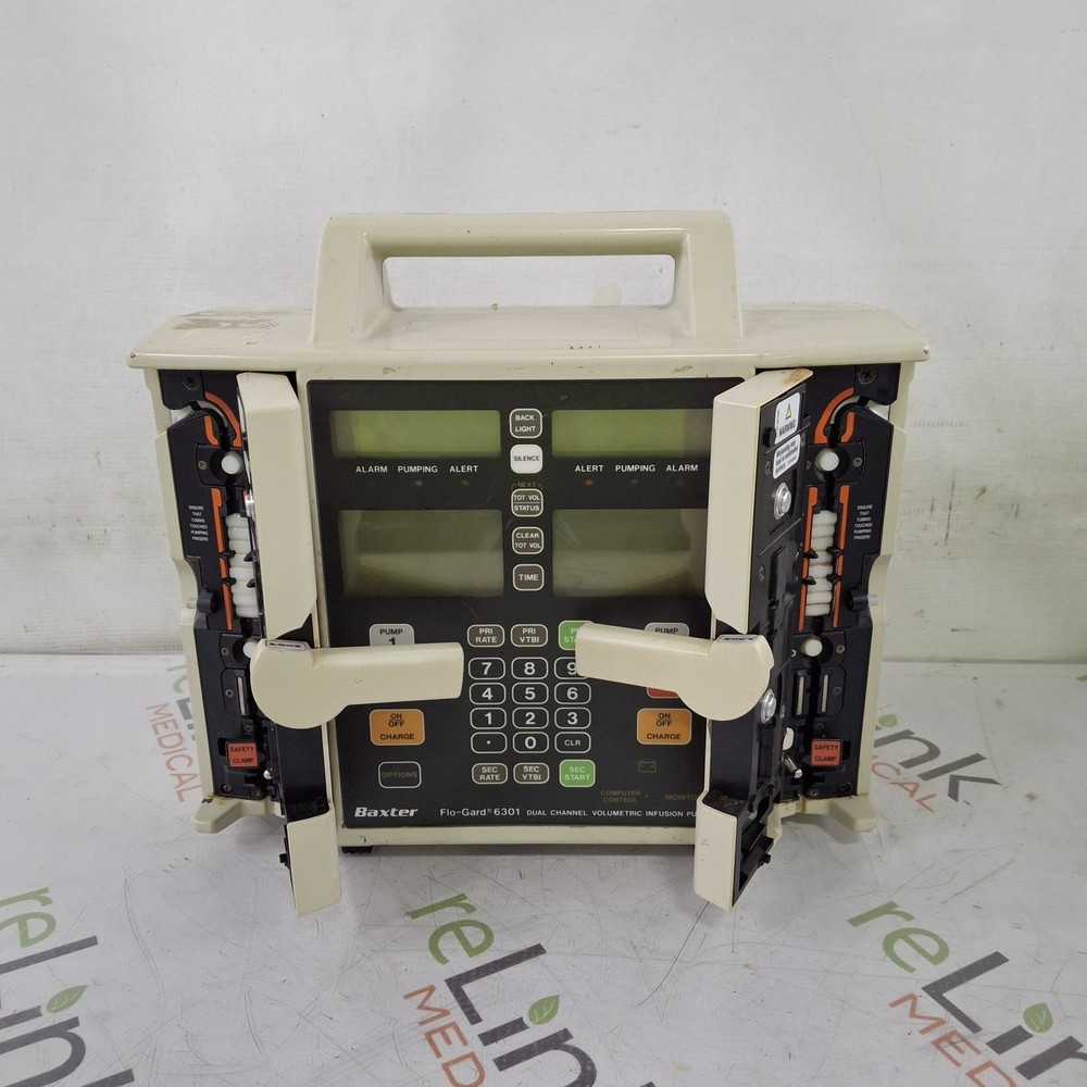 Baxter Flo-Gard 6301 Dual Channel Infusion Pump