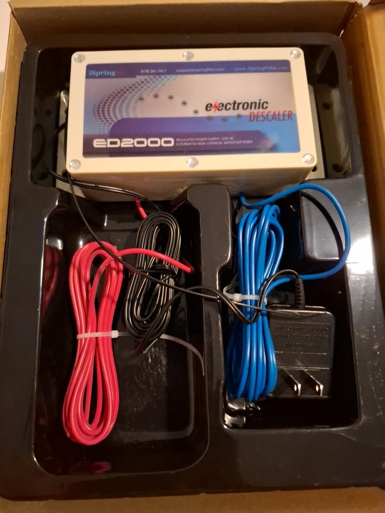 iSpring ED2000 Whole House Electronic Descaler Water Conditioner