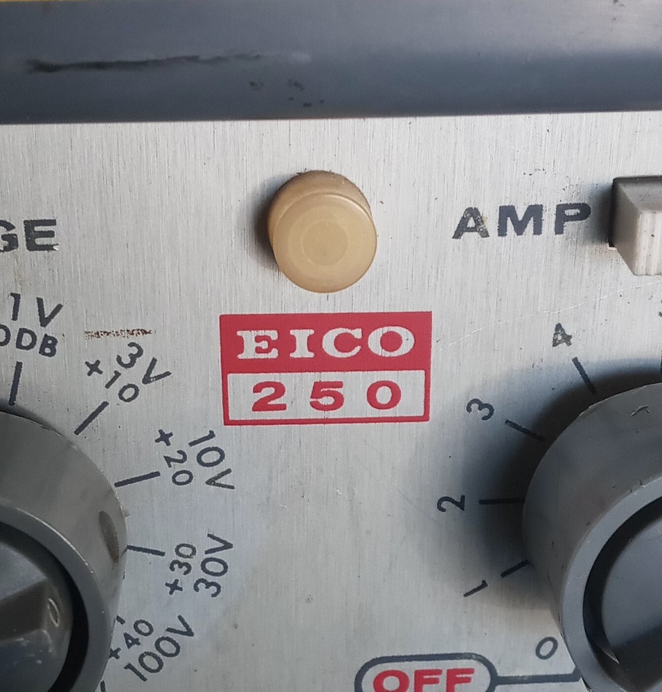 EICO model 250 Voltmeter - Clean