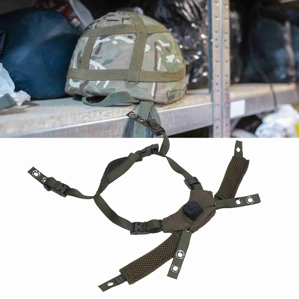 (OD Green)Adjustable Dial Suspension System Chin Strap Helmet Accessories FF
