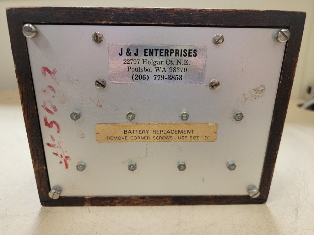 J & J Enterprises Microvolts RMS EMG Model M-55 Meter