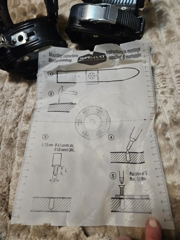 New Wombat Bindings With Mounts And Accessories.