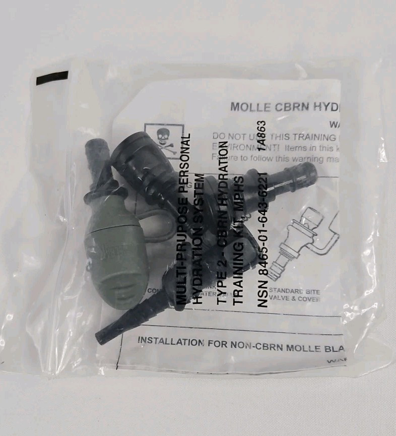 Camelbak Hydrolink Foliage Bite Valve Quick Release Type A, M Mask Adapters