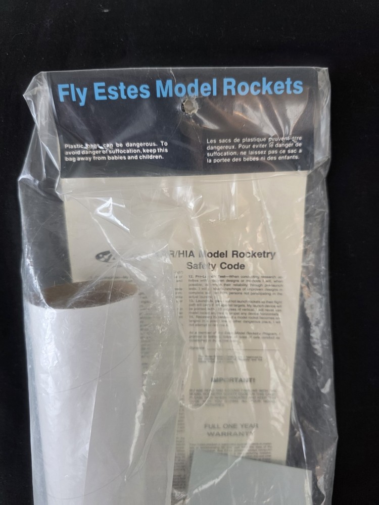 Estes Vintage Model Rocket Jupiter-C #1976