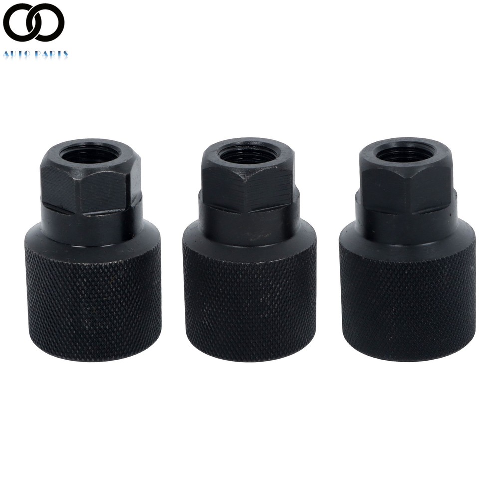 24Pcs Pneumatic Puller Set Extractor Tool Kit Black For Diesel Injectors Removal