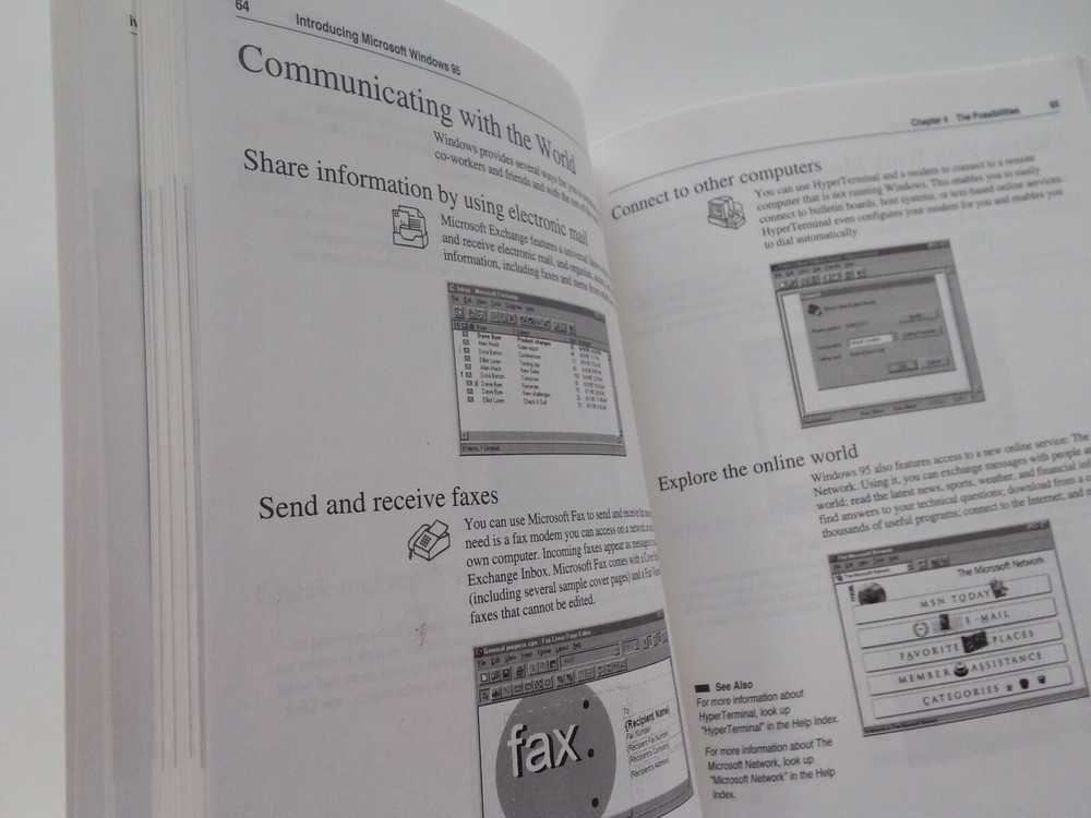 MICROSOFT Introducing Windows 95 Guide Original OEM 1995 Manual Book
