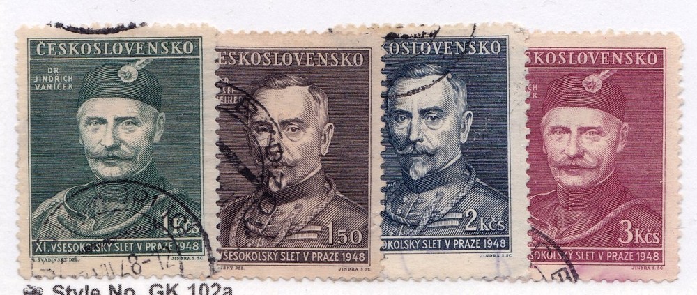 Czechoslovakia        351 - 354      used