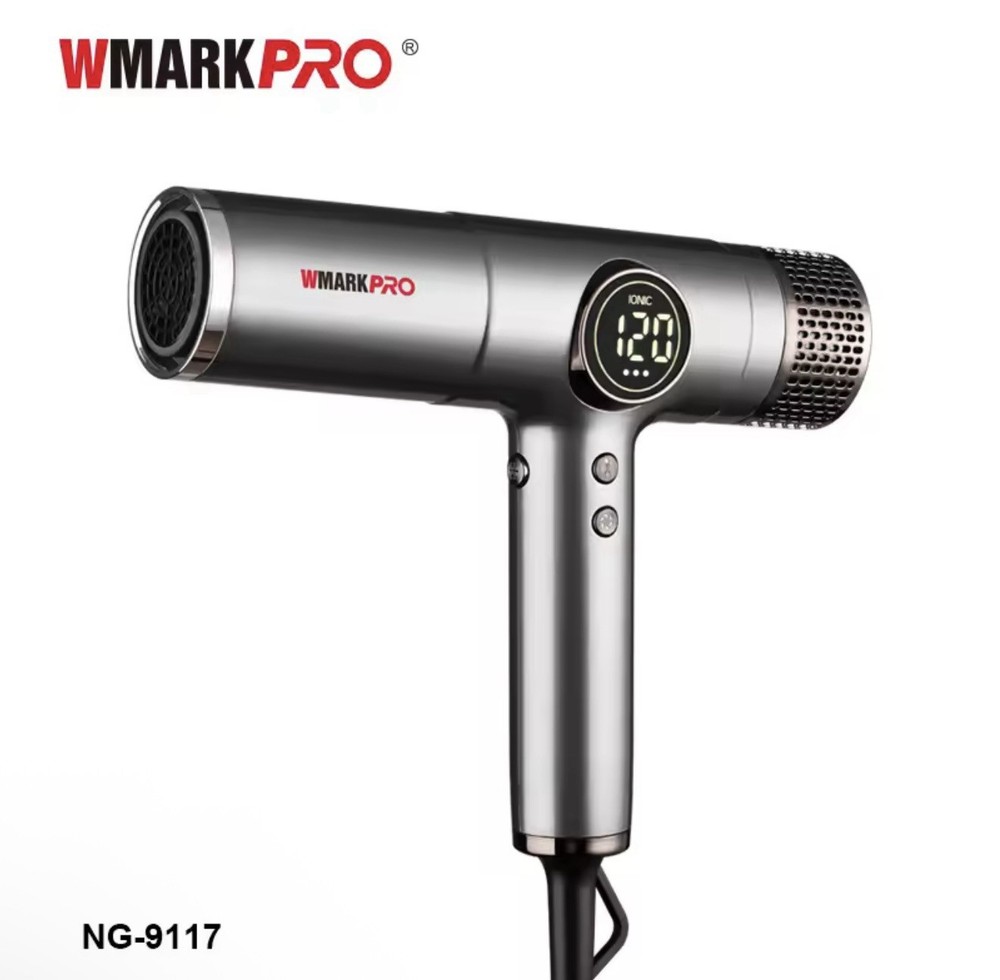 WMARK 9117 Hair Dryer 2000W Brushless Ionic Pro Blow Dryer + Diffuser