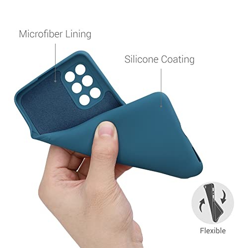 Case Compatible with OnePlus 8T Case - Slim Protective TPU Silicone teal matte