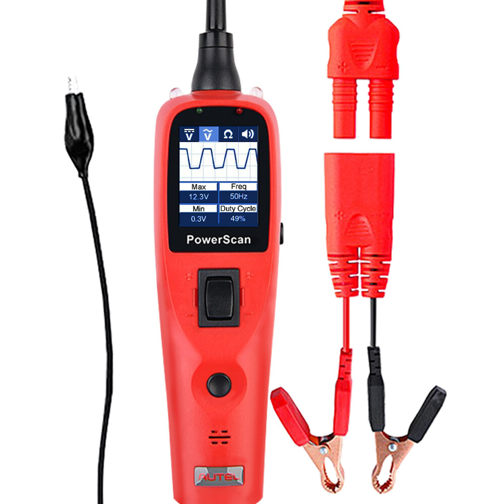 Autel PowerScan PS100 Diagnostic Tool Electrical System 12/24V Circuit Test Lead