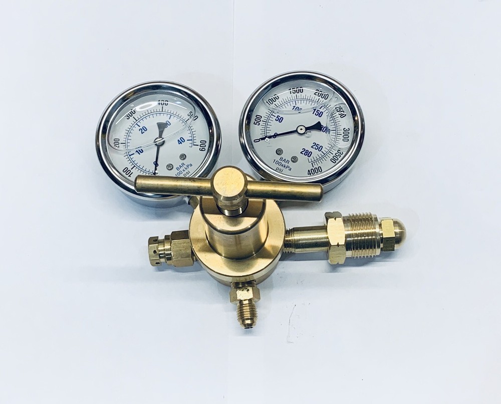 Nitrogen regulator king fox air shock race shock fill tool w/ quick connection