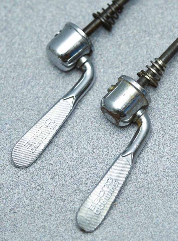 Shimano Deore Quick Release Skewers Front/Rear Pair