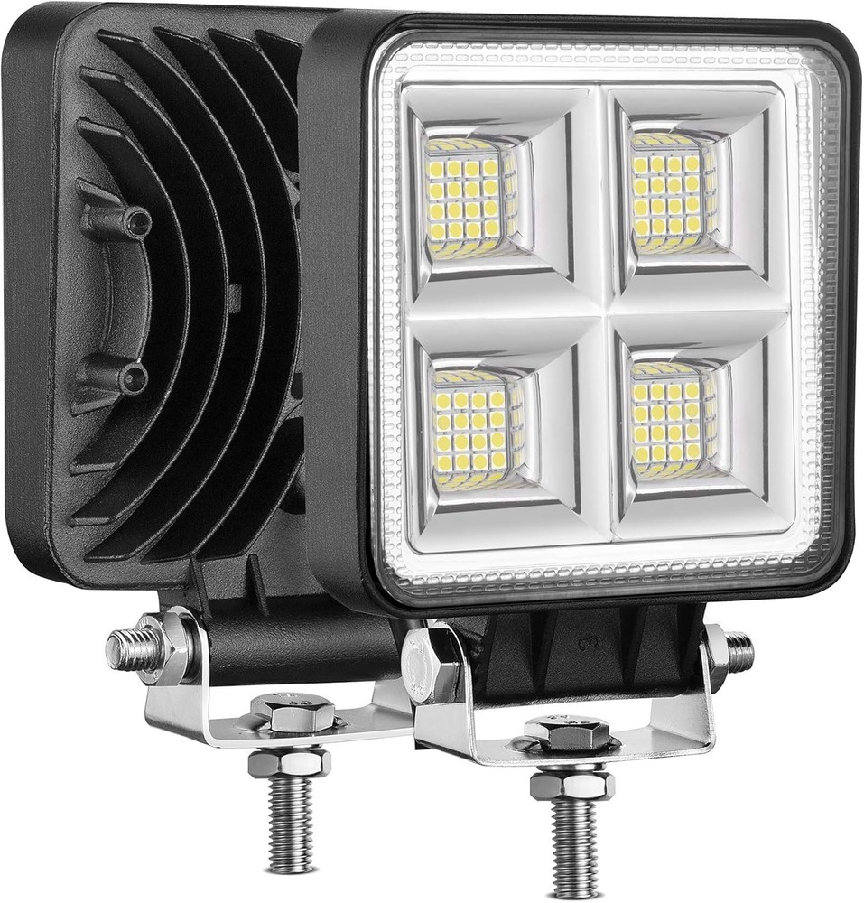 Fit LED Forklift Front Light 12V 24V Loader Headlight Excavator WorkLight