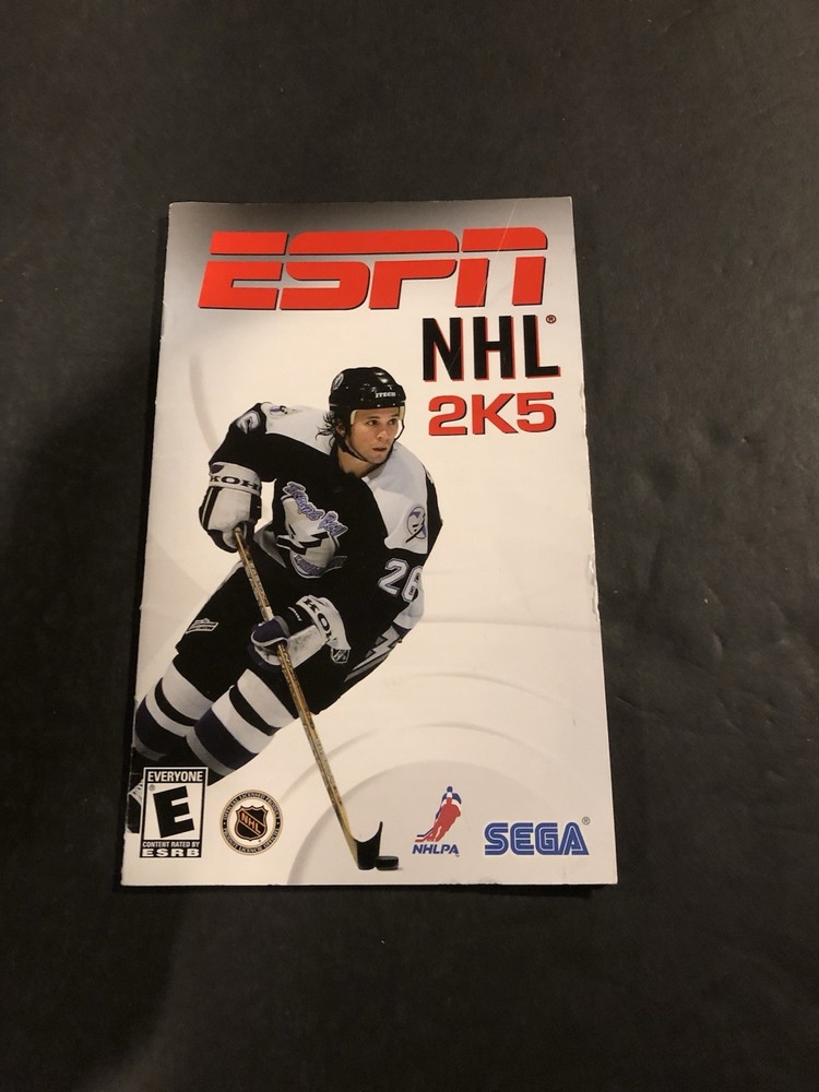espn nhl 2k5 ps2 Manual only